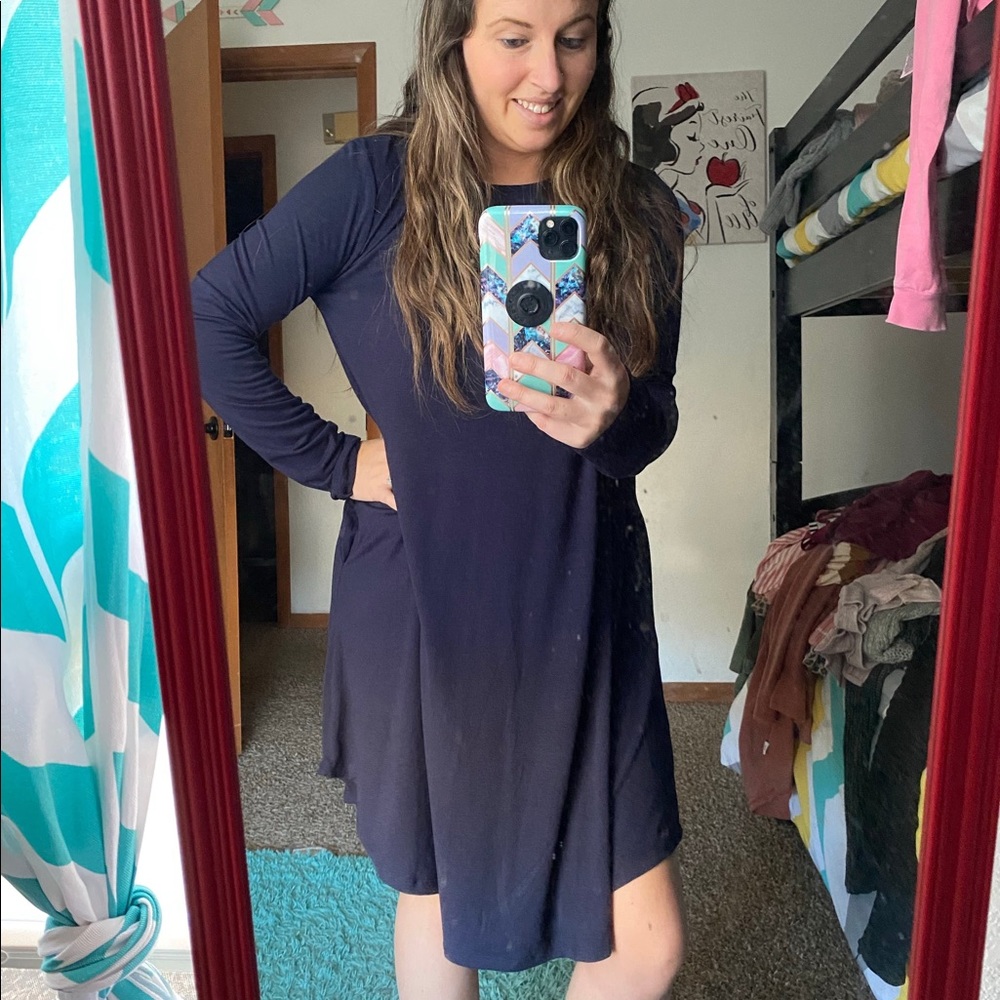 Navy Dress